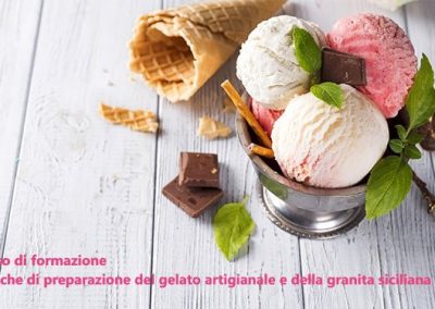 Tecniche di preparazione del gelato artigianale e della granita siciliana